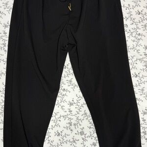 Anne Klein Classic Black Joggers